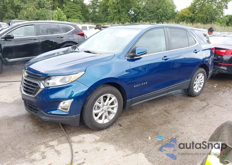 2021 Chevrolet Equinox Awd Lt из США, поврежденный, VIN 3GNAXUEV0ML331978